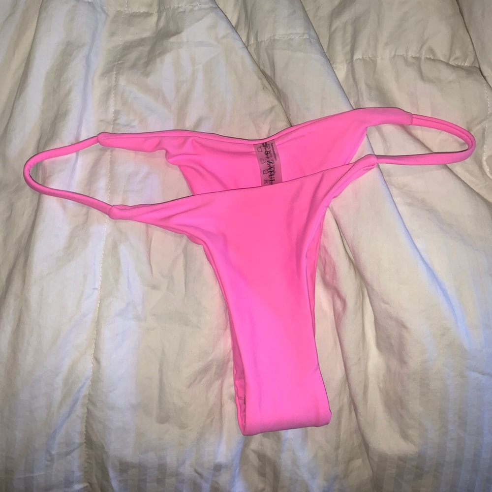 zaful cheeky hot pink bottoms